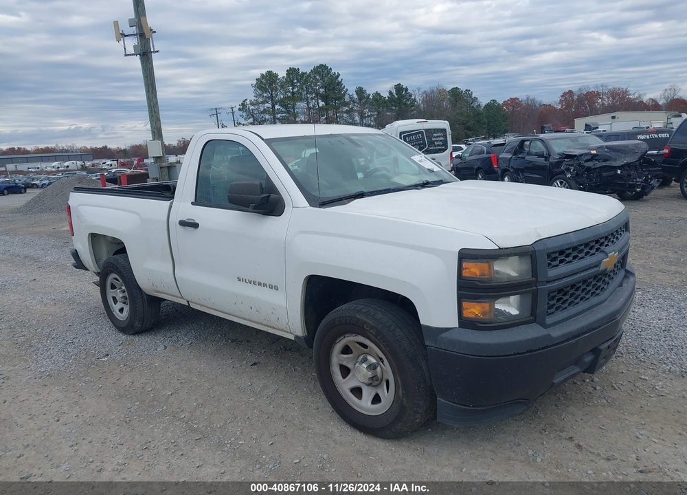 2014 CHEVROLET SILVERADO 1500 WORK TRUCK 1WT VIN: 1GCNCPEH2EZ283654