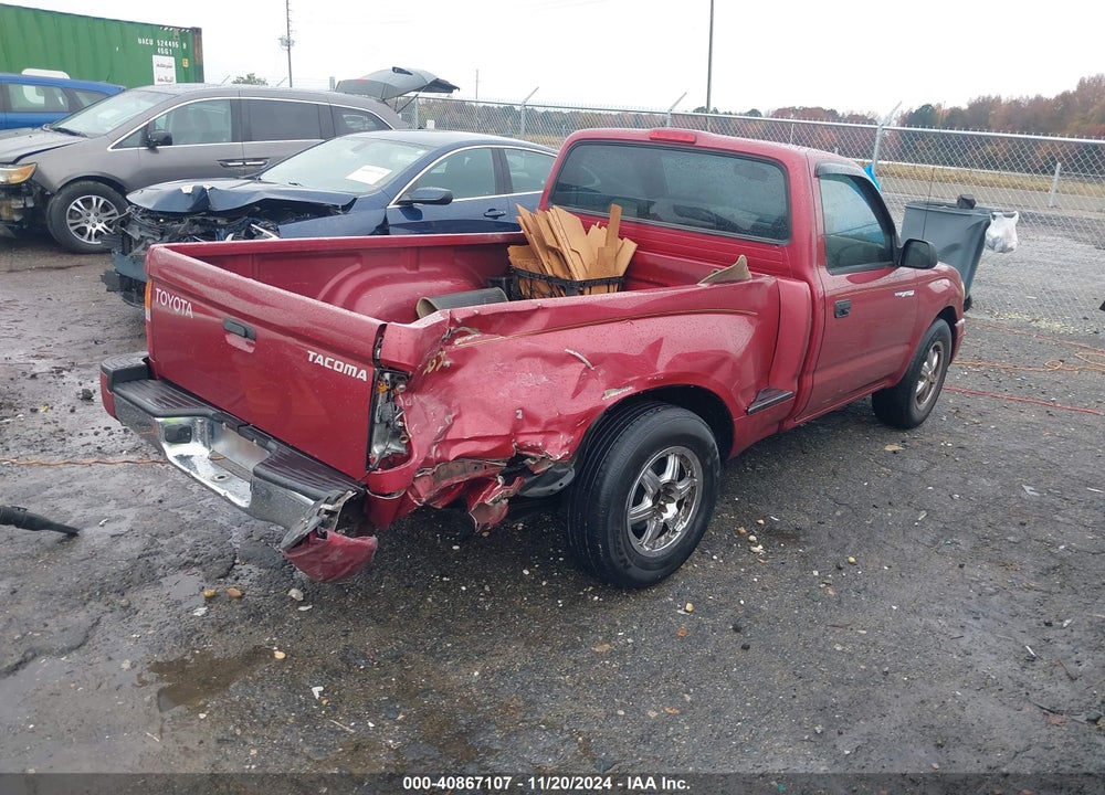 2000 TOYOTA TACOMA VIN: 4TANL42N0YZ670230