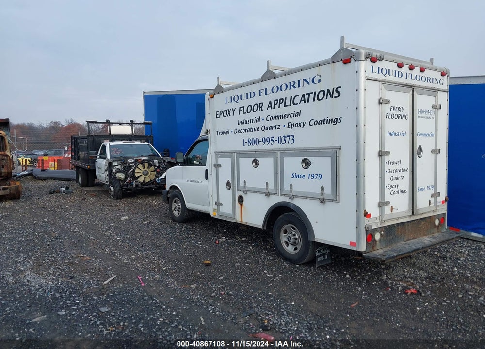 2008 GMC SAVANA CUTAWAY WORK VAN VIN: 1GDHG31K781141617