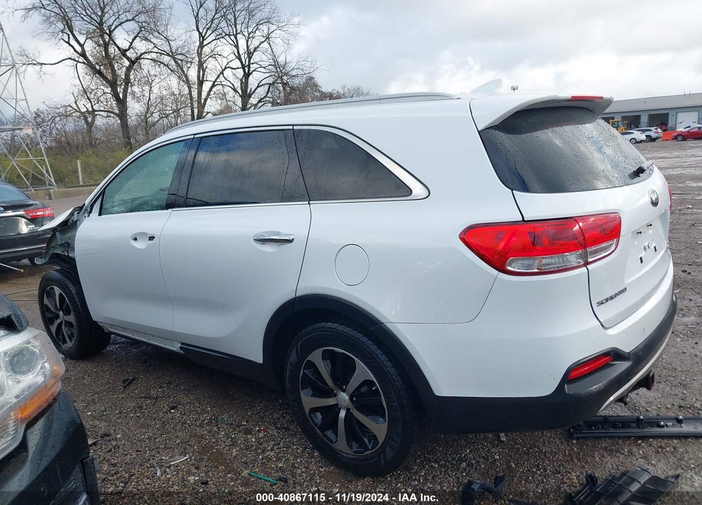2017 KIA SORENTO 3.3L EX VIN: 5XYPH4A54HG322624