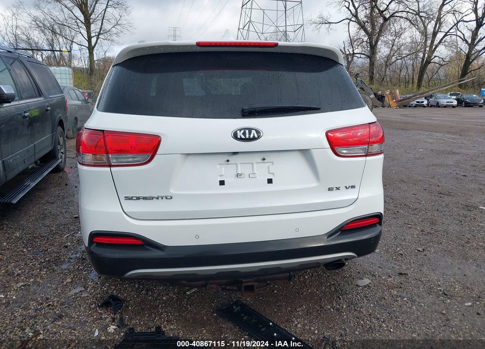 2017 KIA SORENTO 3.3L EX VIN: 5XYPH4A54HG322624