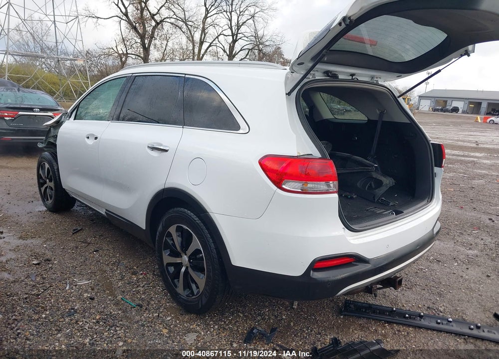 2017 KIA SORENTO 3.3L EX VIN: 5XYPH4A54HG322624