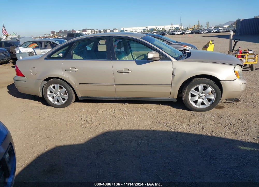 2005 FORD FIVE HUNDRED SEL VIN: 1FAFP27155G146740