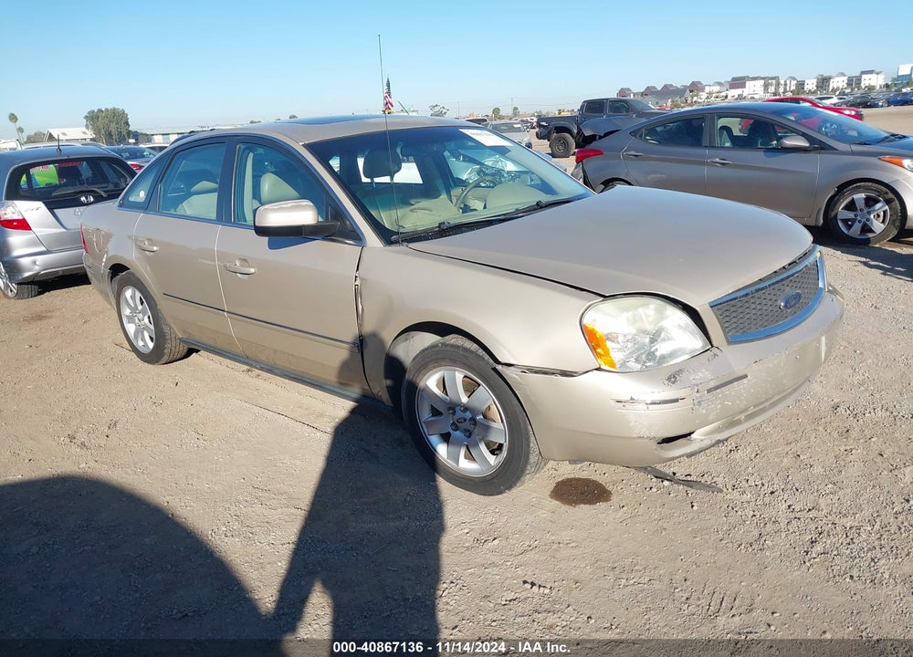 2005 FORD FIVE HUNDRED SEL VIN: 1FAFP27155G146740