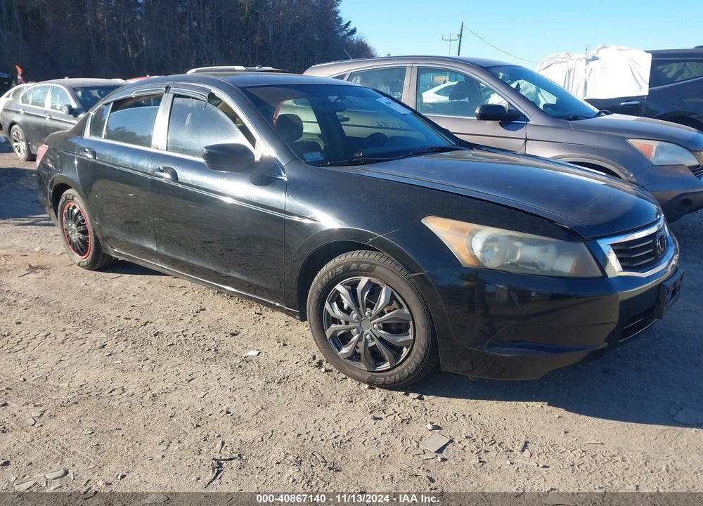 2009 HONDA ACCORD 2.4 LX VIN: 1HGCP26369A182088