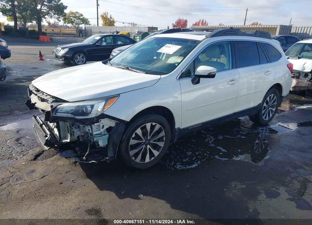 2016 SUBARU OUTBACK 2.5I LIMITED VIN: 4S4BSANC8G3278354
