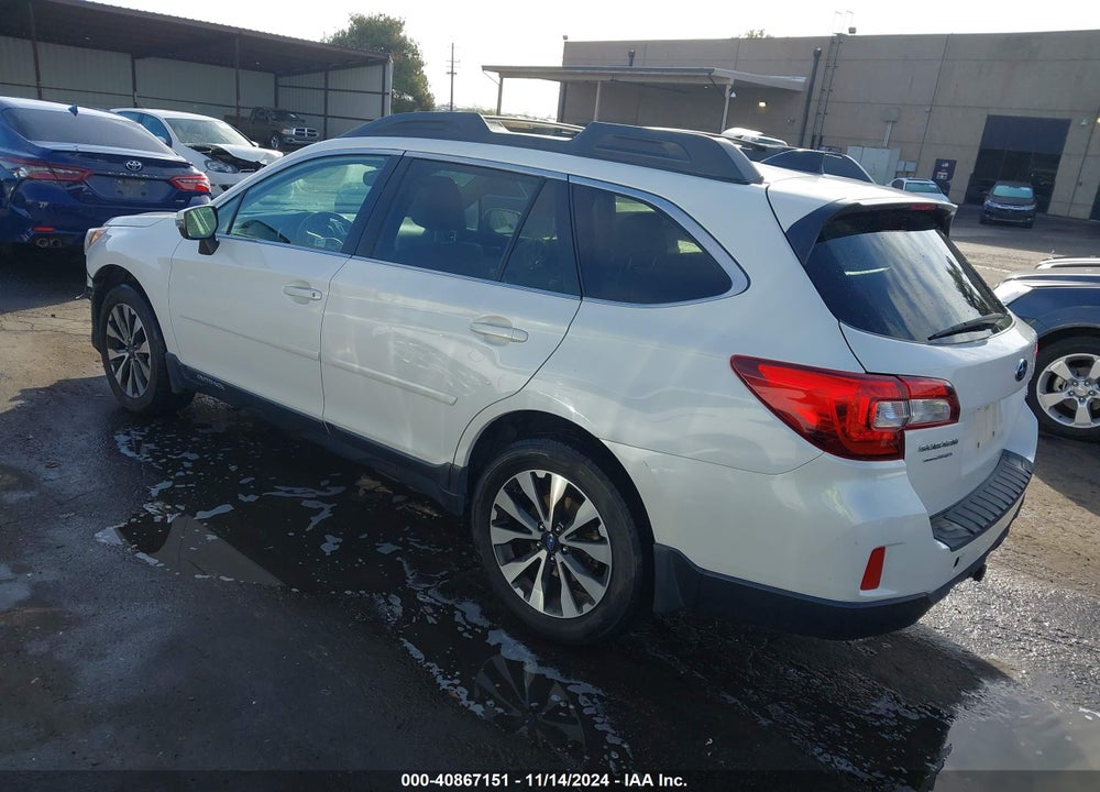 2016 SUBARU OUTBACK 2.5I LIMITED VIN: 4S4BSANC8G3278354