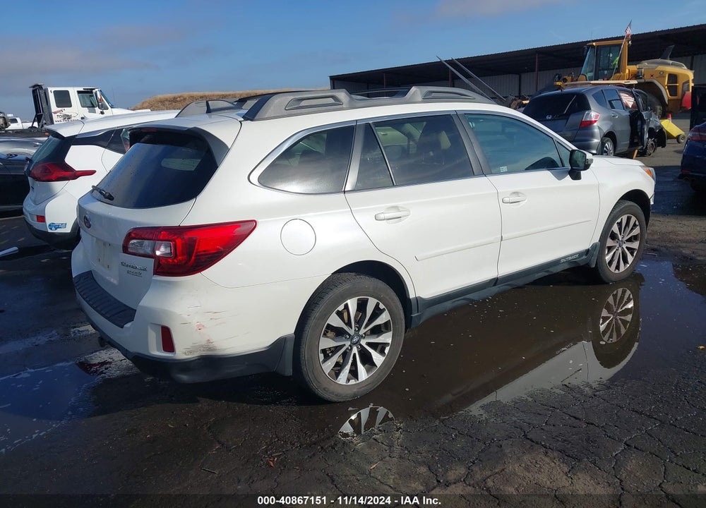 2016 SUBARU OUTBACK 2.5I LIMITED VIN: 4S4BSANC8G3278354