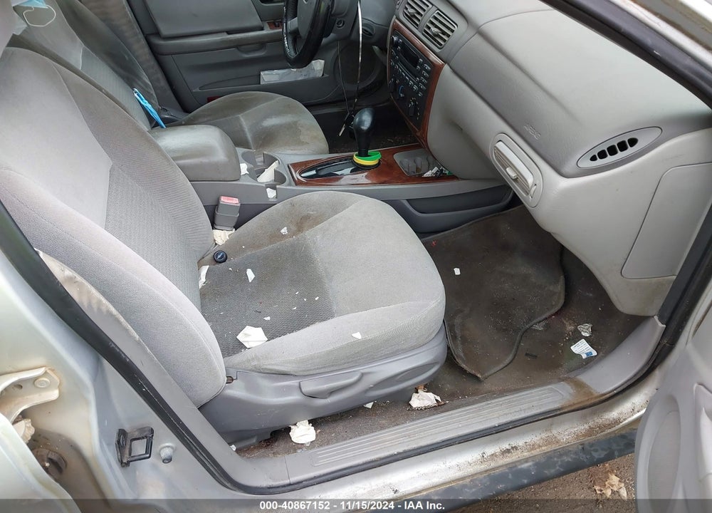 2006 FORD TAURUS SEL VIN: 1FAFP56U96A159623