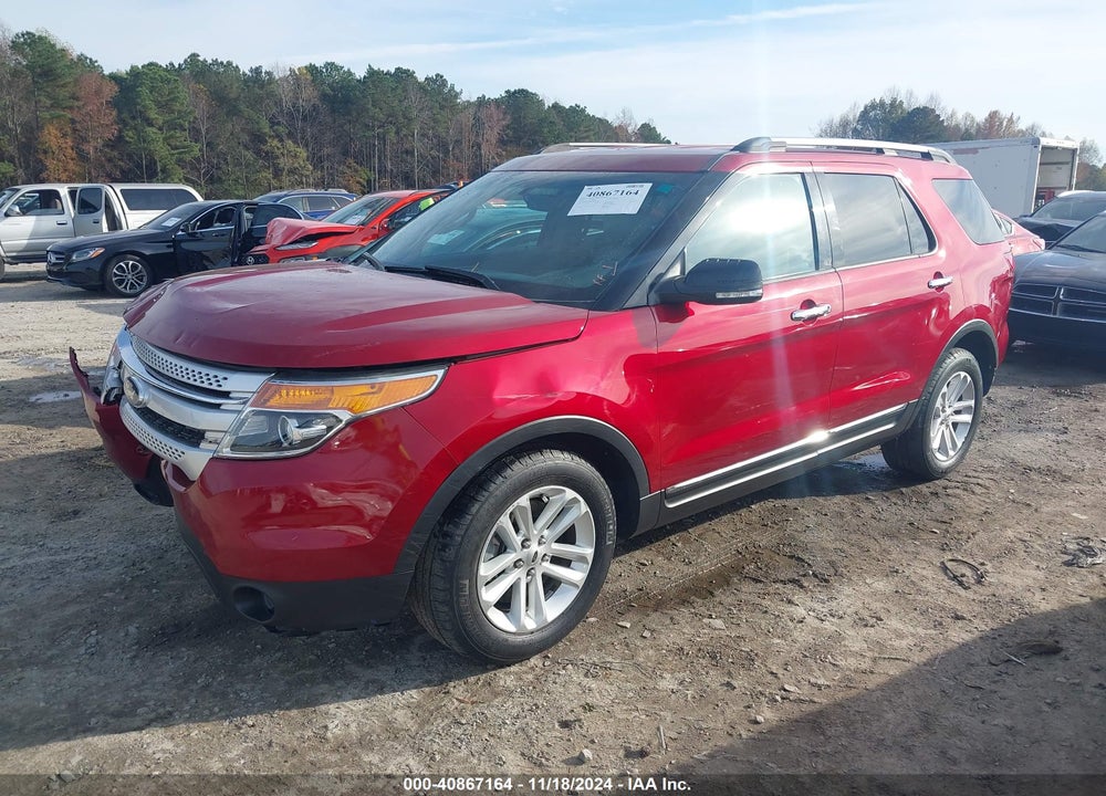 2014 FORD EXPLORER XLT VIN: 1FM5K7D89EGB94014