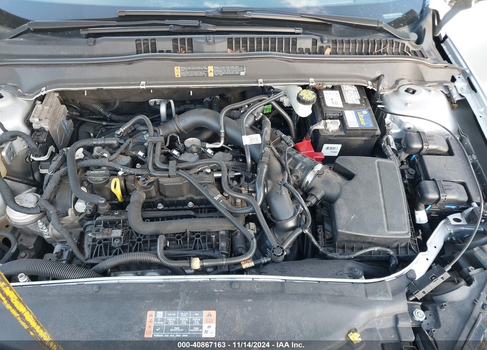 2019 FORD FUSION SE VIN: 3FA6P0HD9KR161937