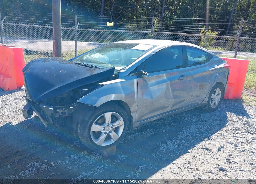 2012 HYUNDAI ELANTRA GLS (ULSAN PLANT) VIN: KMHDH4AE0CU450493