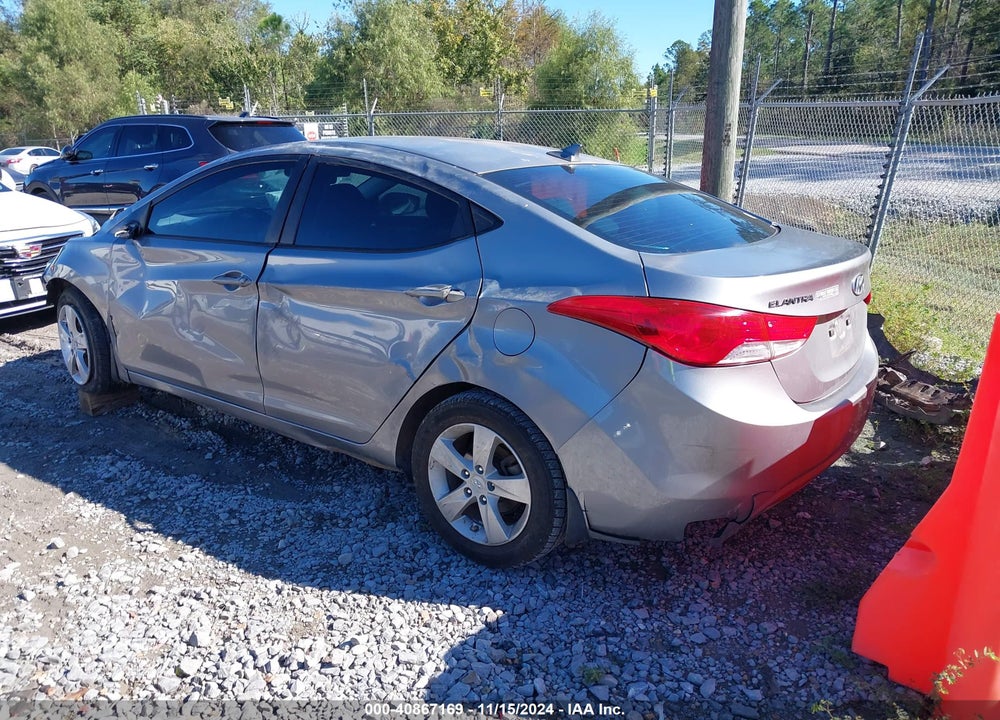 2012 HYUNDAI ELANTRA GLS (ULSAN PLANT) VIN: KMHDH4AE0CU450493