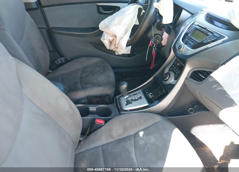 2012 HYUNDAI ELANTRA GLS (ULSAN PLANT) VIN: KMHDH4AE0CU450493