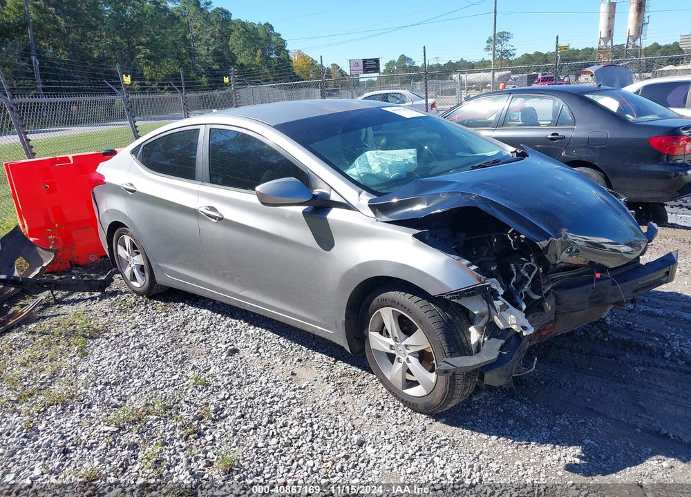 2012 HYUNDAI ELANTRA GLS (ULSAN PLANT) VIN: KMHDH4AE0CU450493