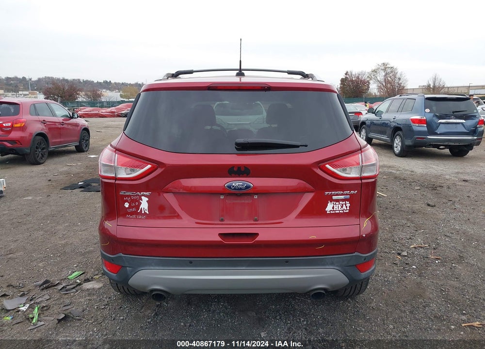 2013 FORD ESCAPE TITANIUM VIN: 1FMCU9J91DUB89576