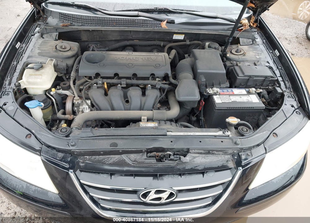 2009 HYUNDAI SONATA SE VIN: 5NPEU46C19H571113
