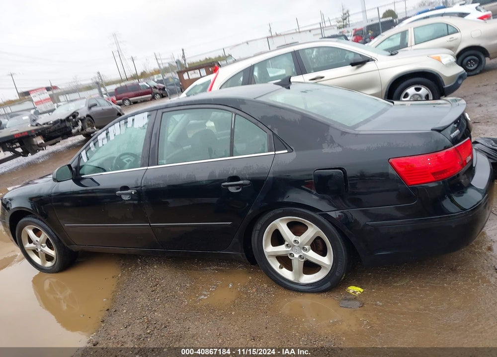 2009 HYUNDAI SONATA SE VIN: 5NPEU46C19H571113