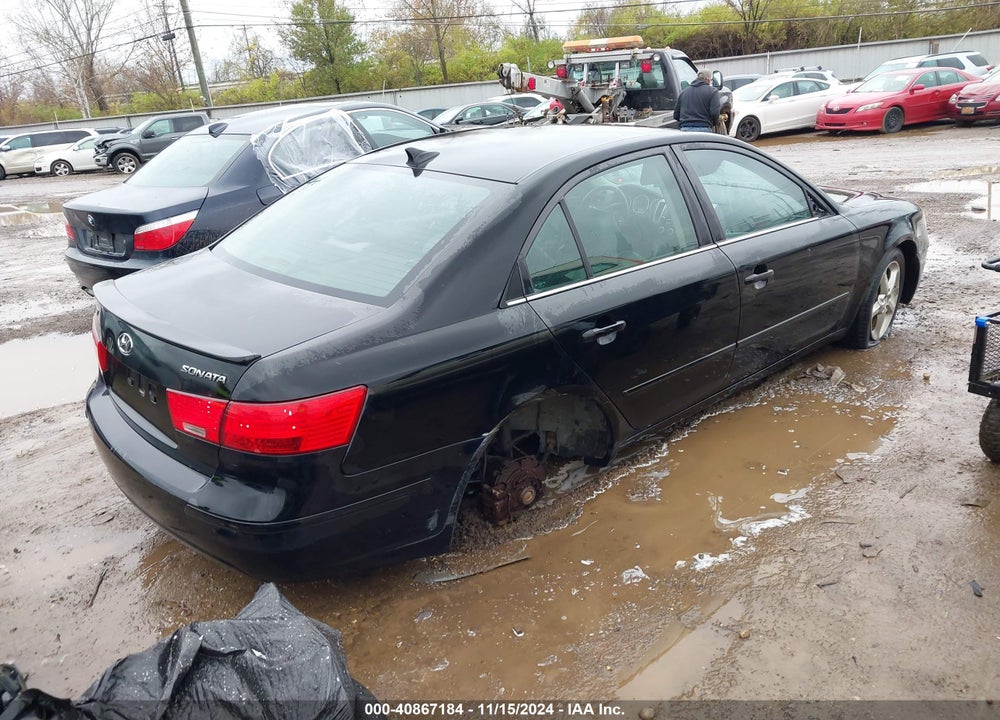 2009 HYUNDAI SONATA SE VIN: 5NPEU46C19H571113