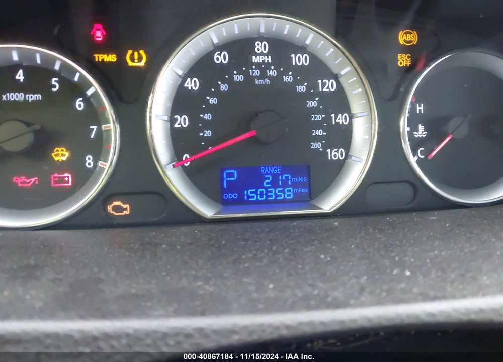 2009 HYUNDAI SONATA SE VIN: 5NPEU46C19H571113
