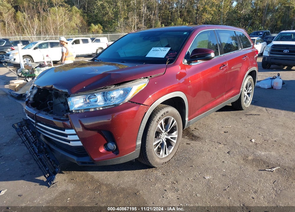 2019 TOYOTA HIGHLANDER LE PLUS VIN: 5TDZZRFH3KS343528