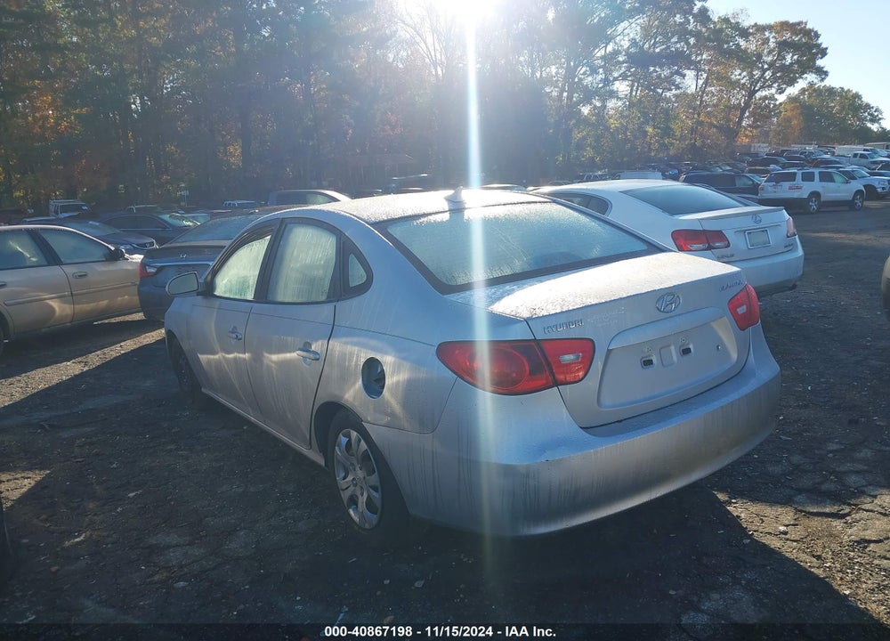 2009 HYUNDAI ELANTRA GLS VIN: KMHDU46D99U794764