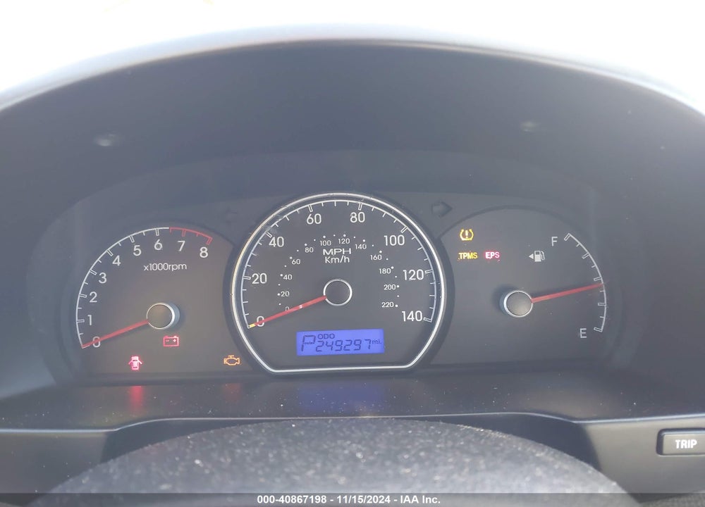2009 HYUNDAI ELANTRA GLS VIN: KMHDU46D99U794764