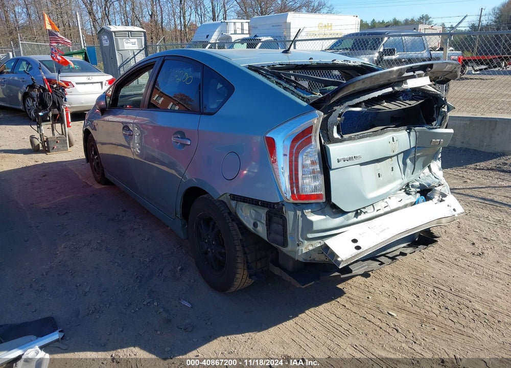 2014 TOYOTA PRIUS TWO VIN: JTDKN3DUXE1763069