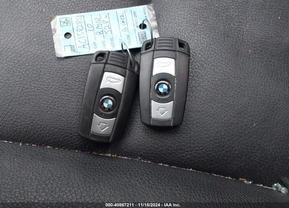 2010 BMW 528I XDRIVE VIN: WBANV1C55AC158285