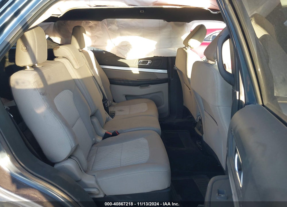 2018 FORD EXPLORER VIN: 1FM5K7B85JGC72186