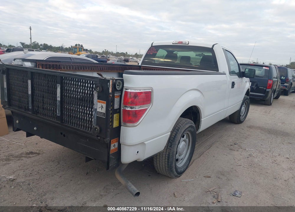 2013 FORD F-150 XL VIN: 1FTMF1CM4DKE52239