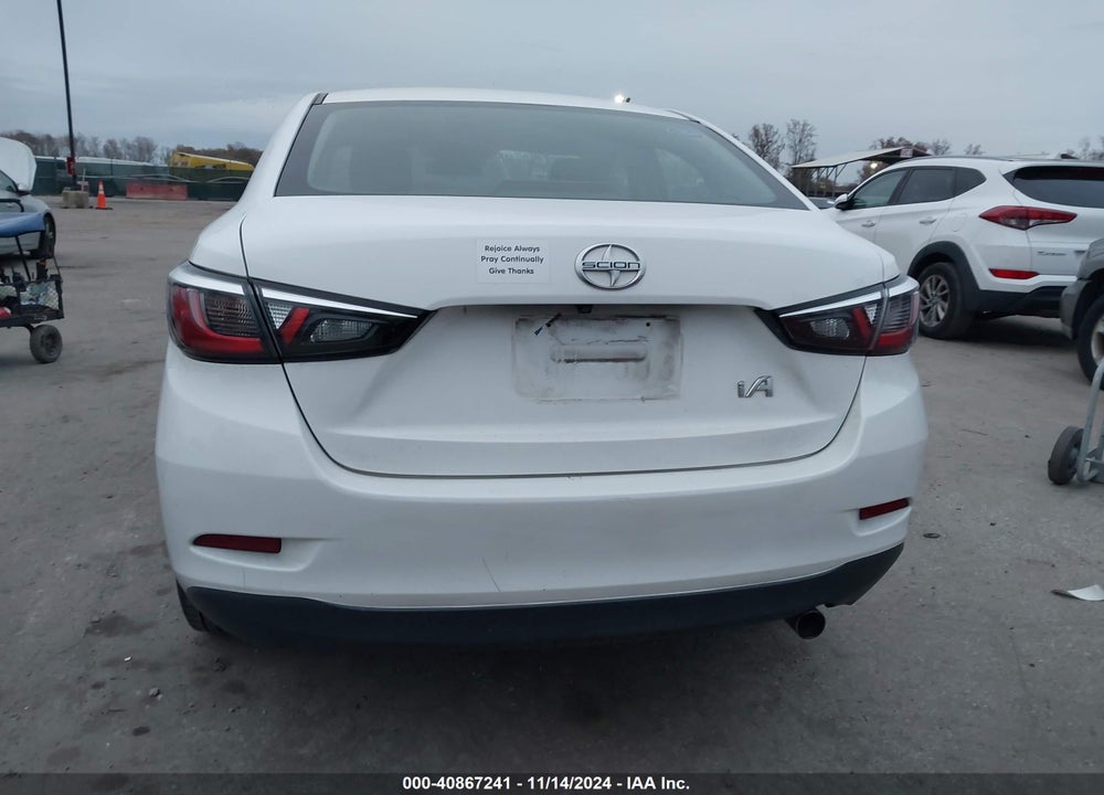 2016 SCION IA VIN: 3MYDLBZV9GY137118