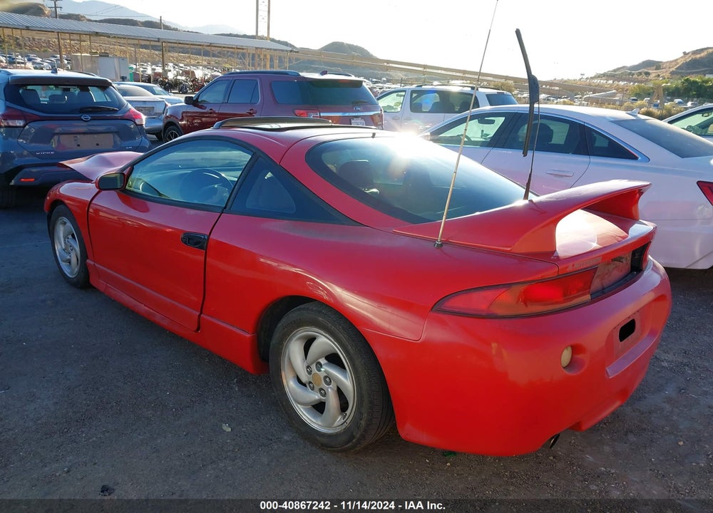 1999 MITSUBISHI ECLIPSE GS VIN: 4A3AK44Y5XE017103
