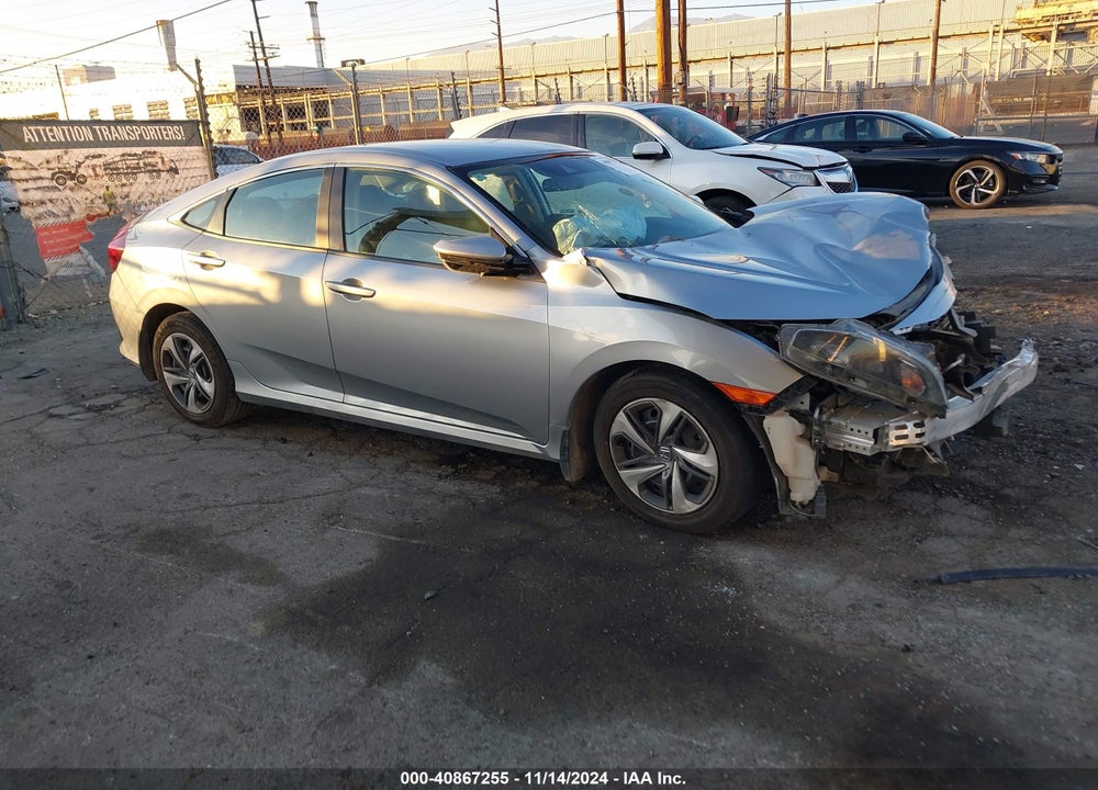 2020 HONDA CIVIC LX VIN: 19XFC2F66LE207870