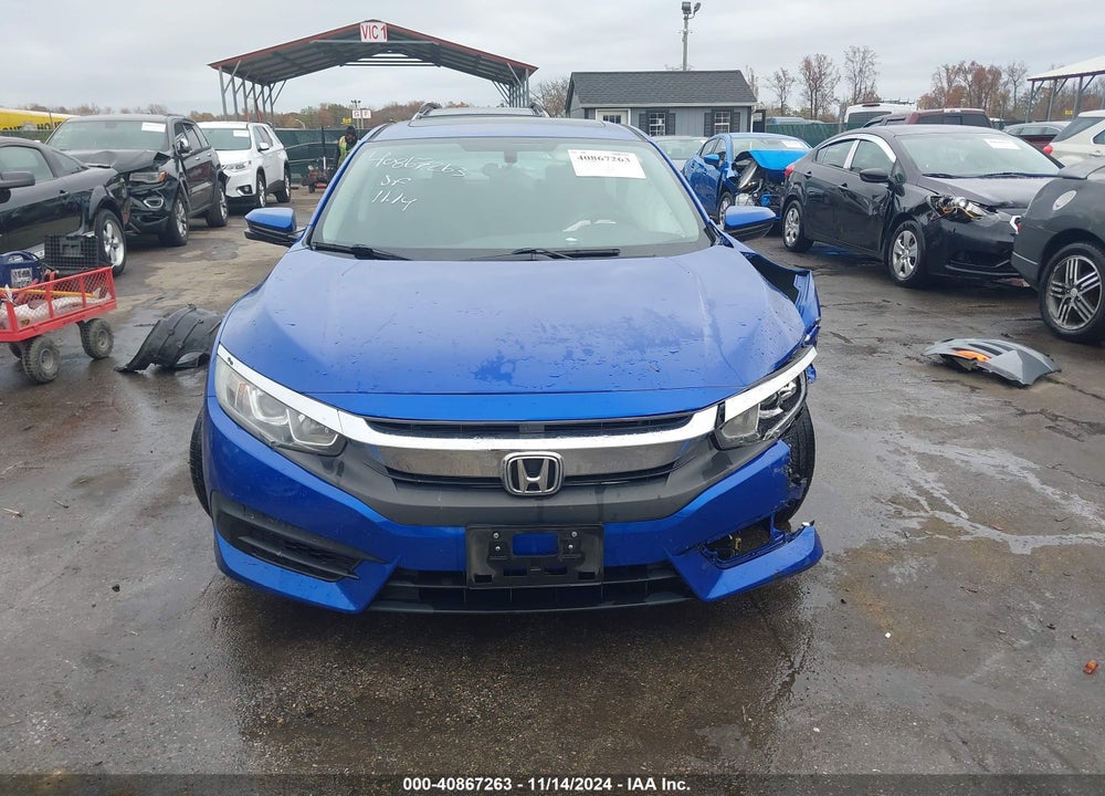 2016 HONDA CIVIC EX VIN: 19XFC2F76GE244495