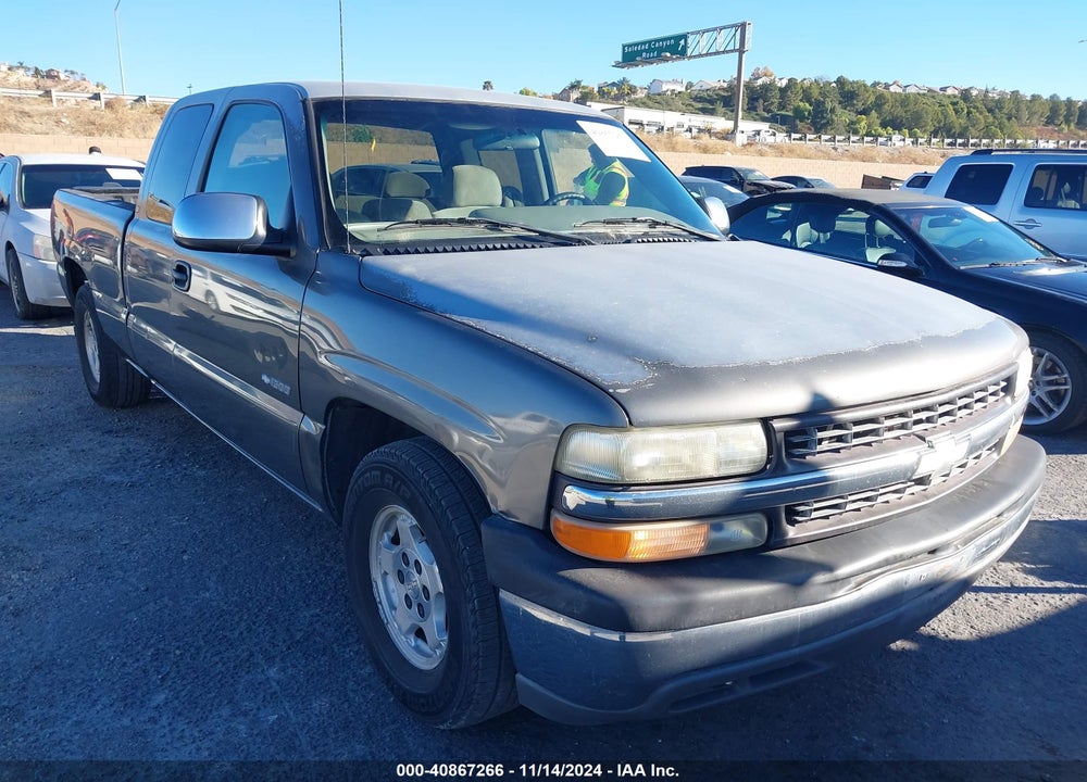 1999 CHEVROLET SILVERADO 1500 LS VIN: 2GCEC19W9X1296872