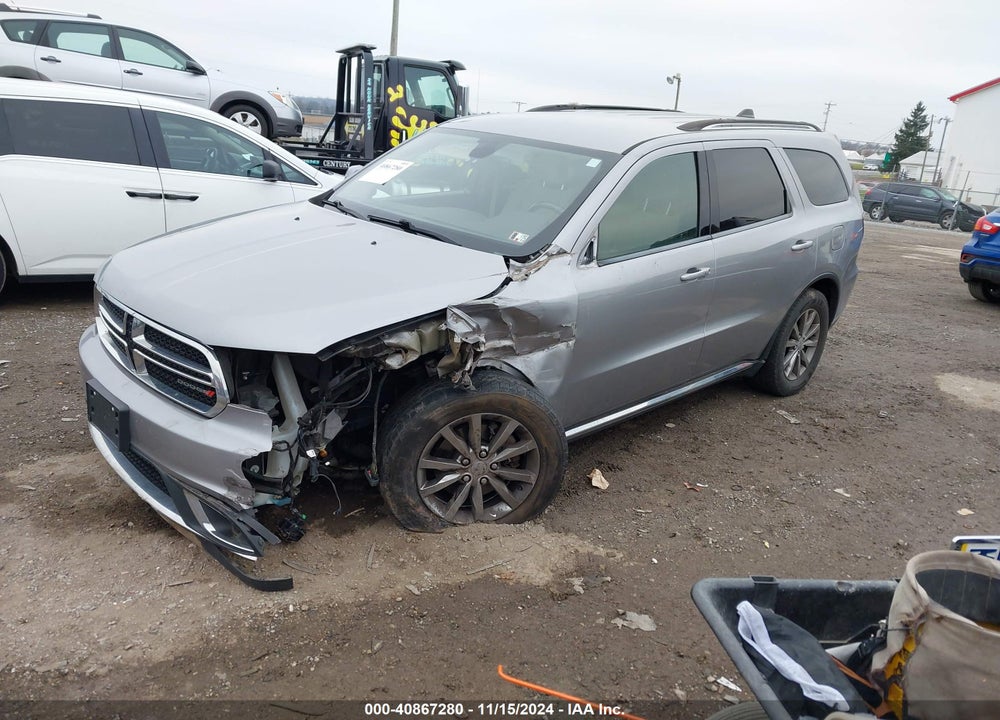 2017 DODGE DURANGO SXT AWD VIN: 1C4RDJAG1HC785426