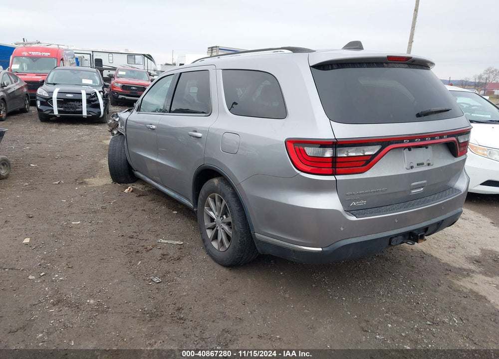 2017 DODGE DURANGO SXT AWD VIN: 1C4RDJAG1HC785426
