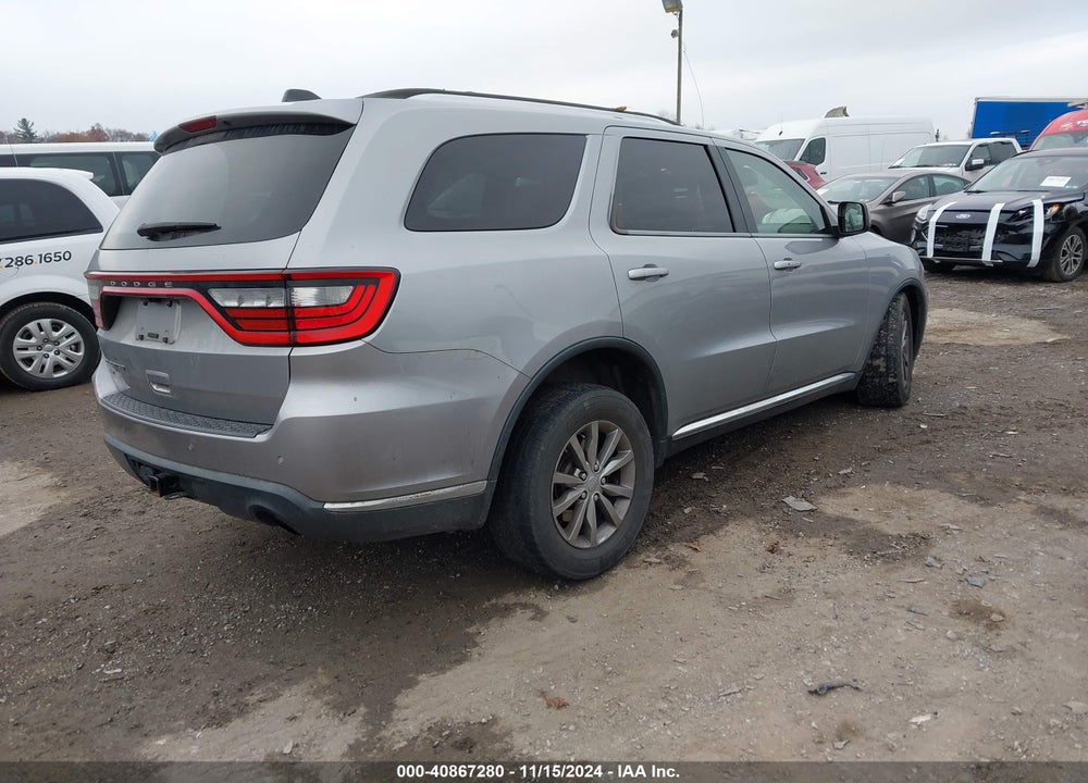 2017 DODGE DURANGO SXT AWD VIN: 1C4RDJAG1HC785426