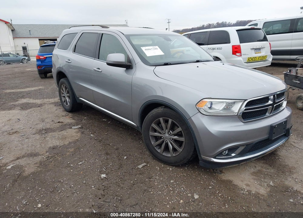 2017 DODGE DURANGO SXT AWD VIN: 1C4RDJAG1HC785426