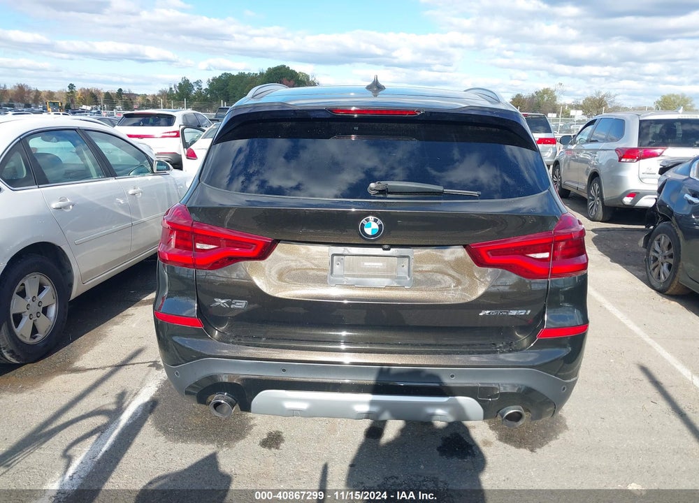 2018 BMW X3 XDRIVE30I VIN: 5UXTR9C54JLD68228