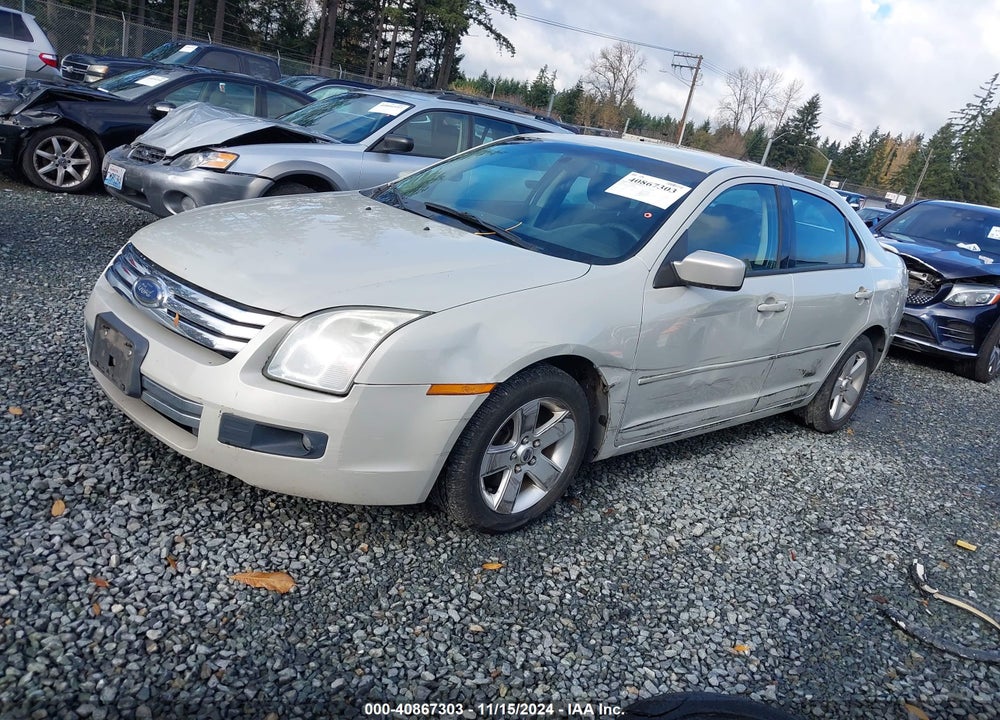 2008 FORD FUSION SE VIN: 3FAHP07ZX8R166580