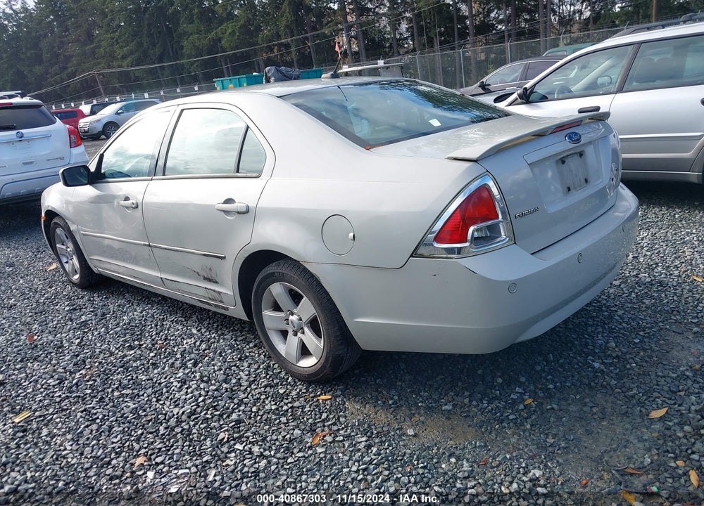 2008 FORD FUSION SE VIN: 3FAHP07ZX8R166580