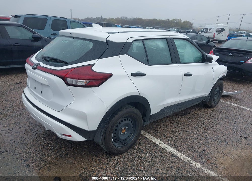 2024 NISSAN KICKS S XTRONIC CVT VIN: 3N1CP5BV6RL535920