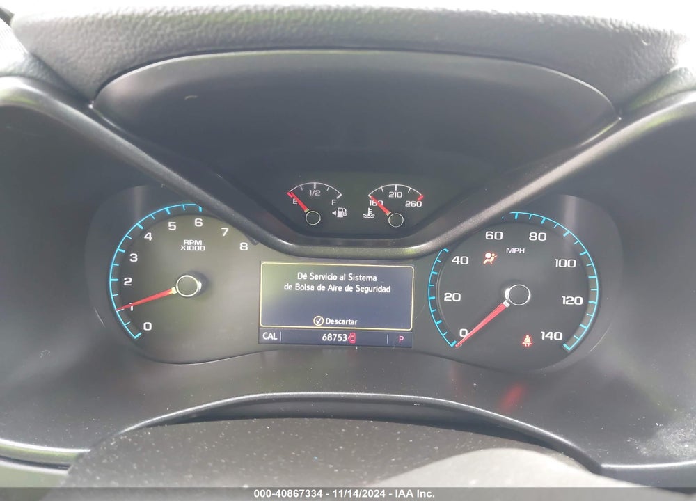 2019 CHEVROLET COLORADO Z71 VIN: 1GCGTDEN5K1349654