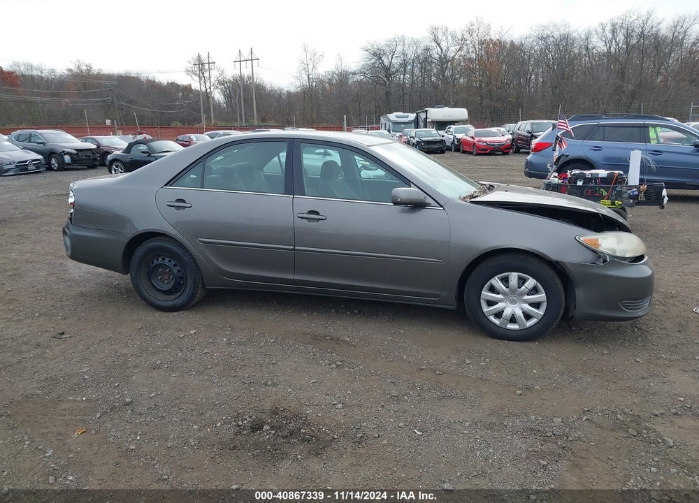 2006 TOYOTA CAMRY LE VIN: 4T1BE32K36U721243
