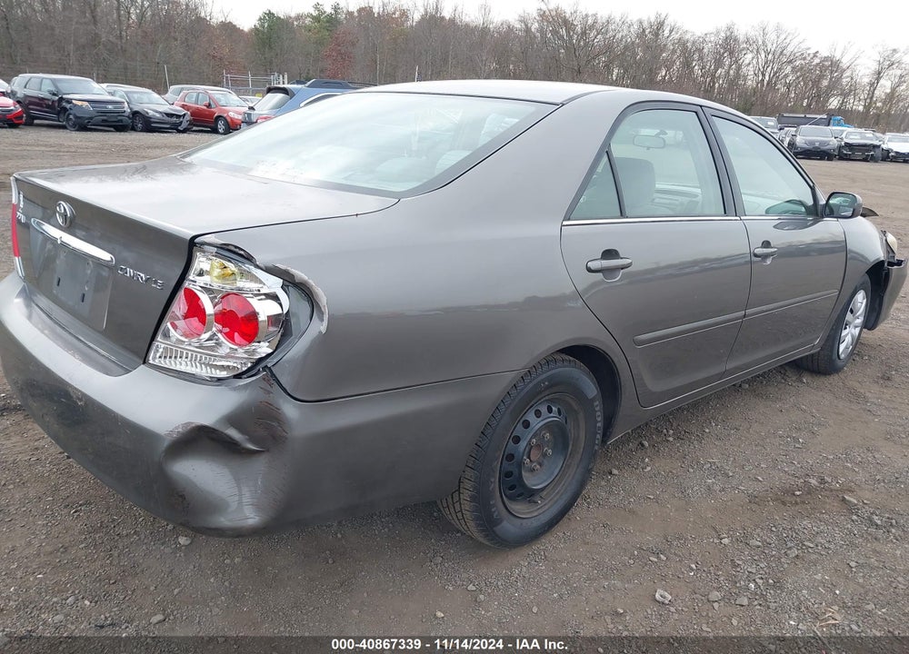 2006 TOYOTA CAMRY LE VIN: 4T1BE32K36U721243