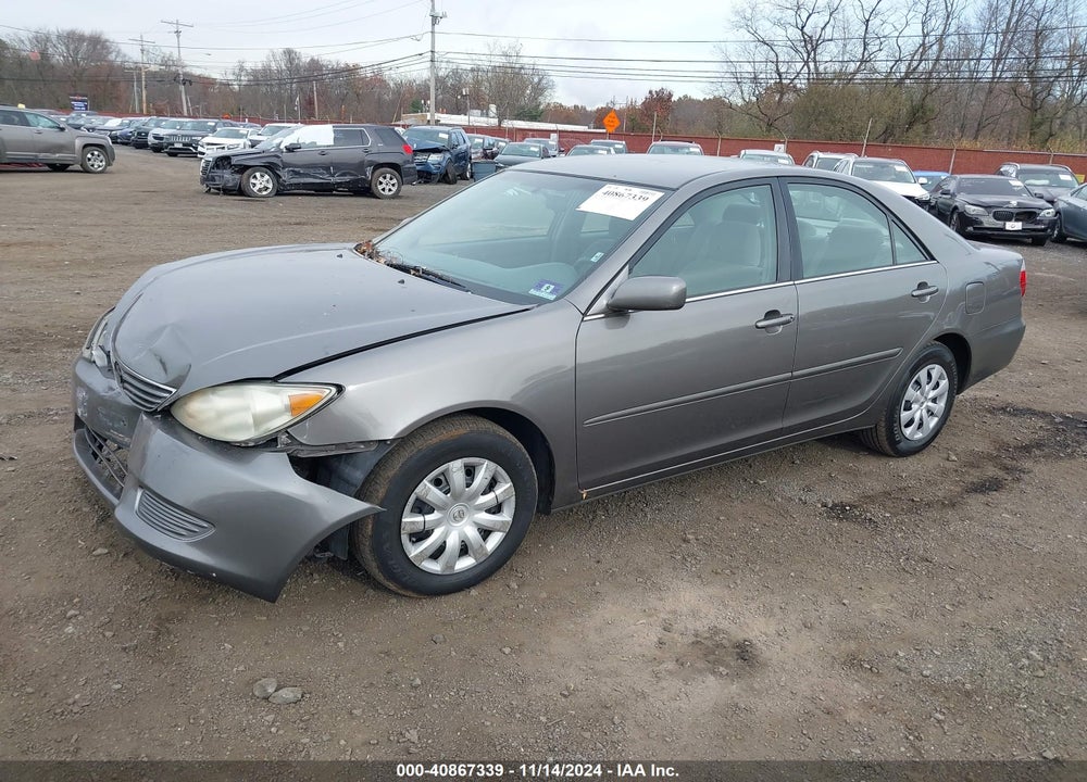 2006 TOYOTA CAMRY LE VIN: 4T1BE32K36U721243