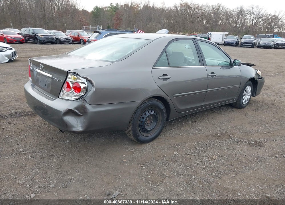 2006 TOYOTA CAMRY LE VIN: 4T1BE32K36U721243