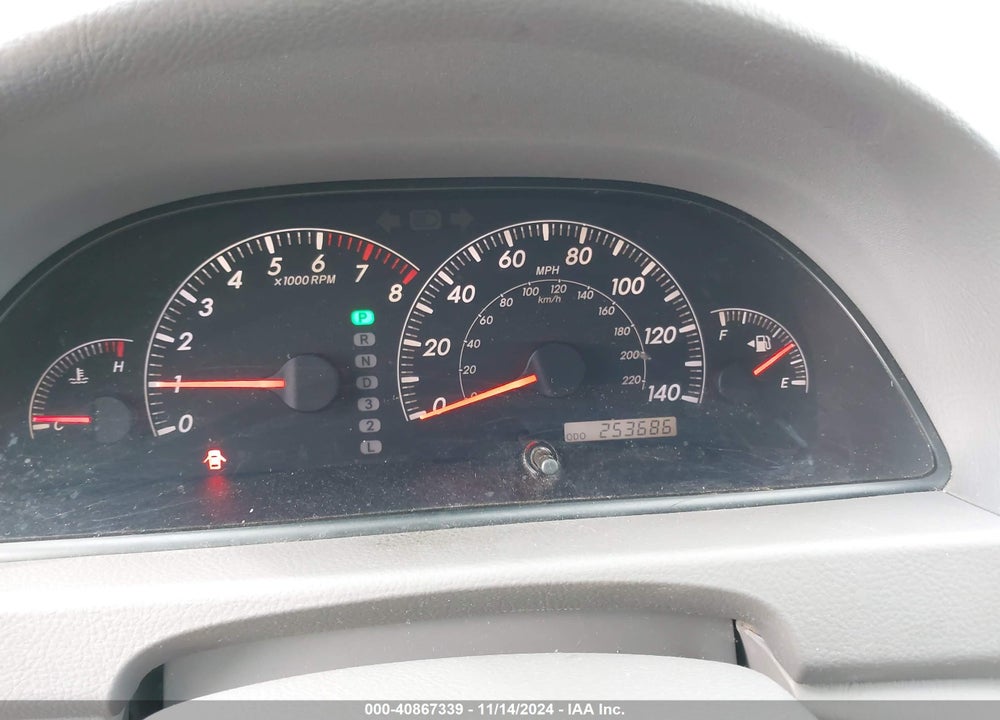 2006 TOYOTA CAMRY LE VIN: 4T1BE32K36U721243